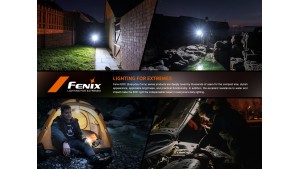 Fenix E06R Pro - Lanternă EDC Flat - 1600 Lumeni - 160 Metri - Black